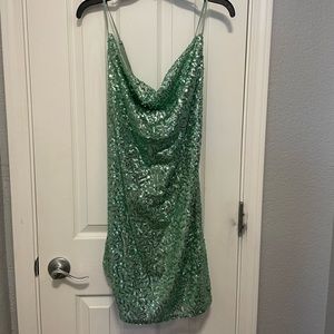 Sequin Mini Dress